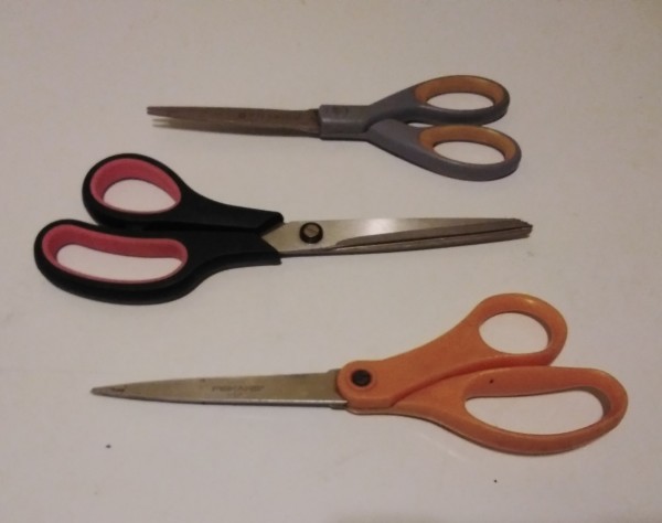 Basic scissor sharpening