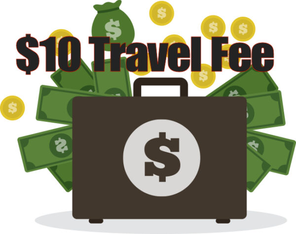 $10 Travel Fee