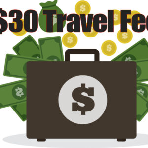 $30 travel fee