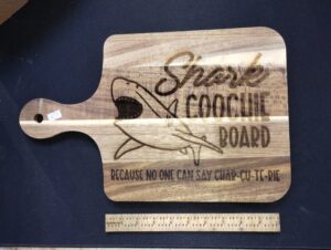 bamboo cutting board engraved to order