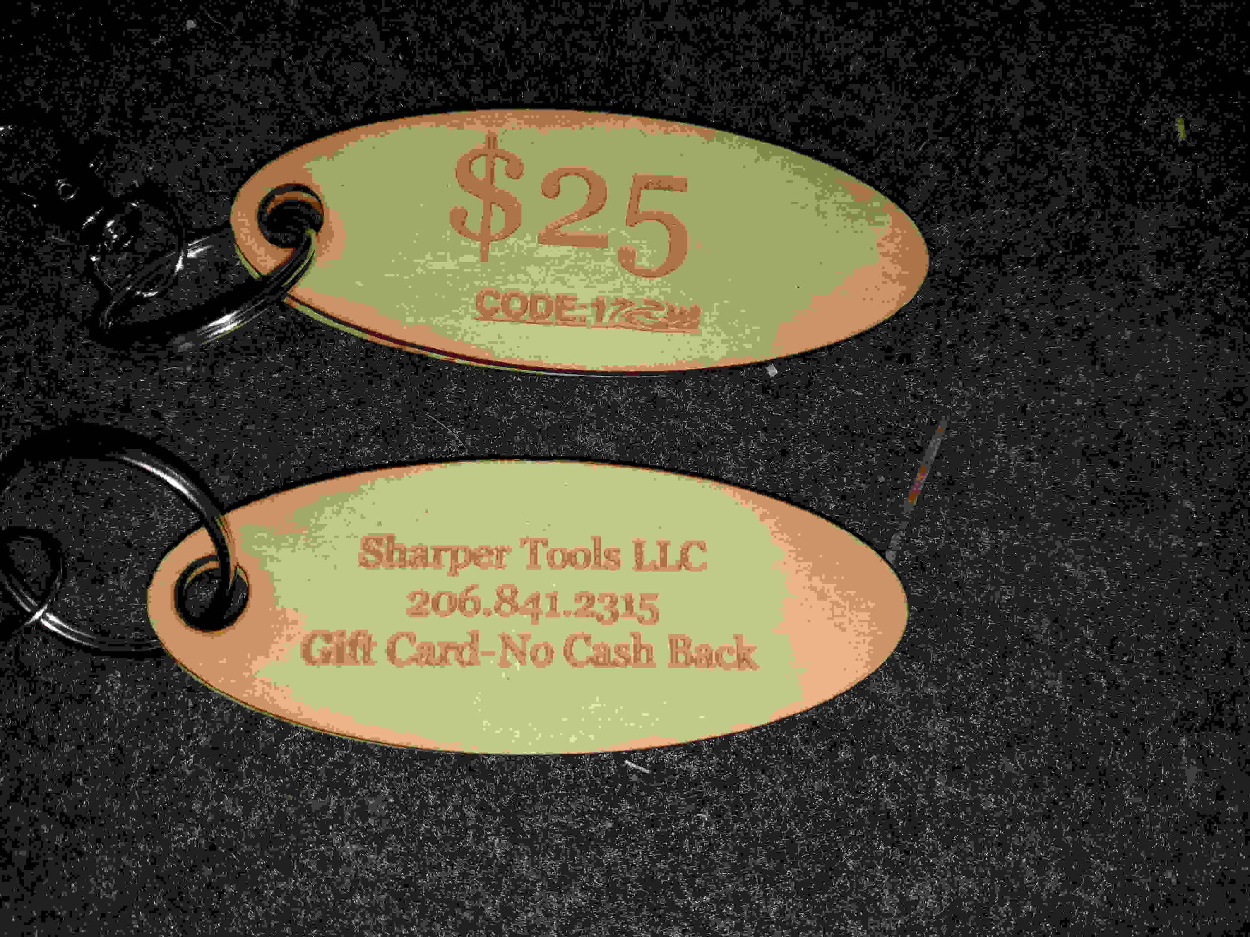 $25 Gift Tag