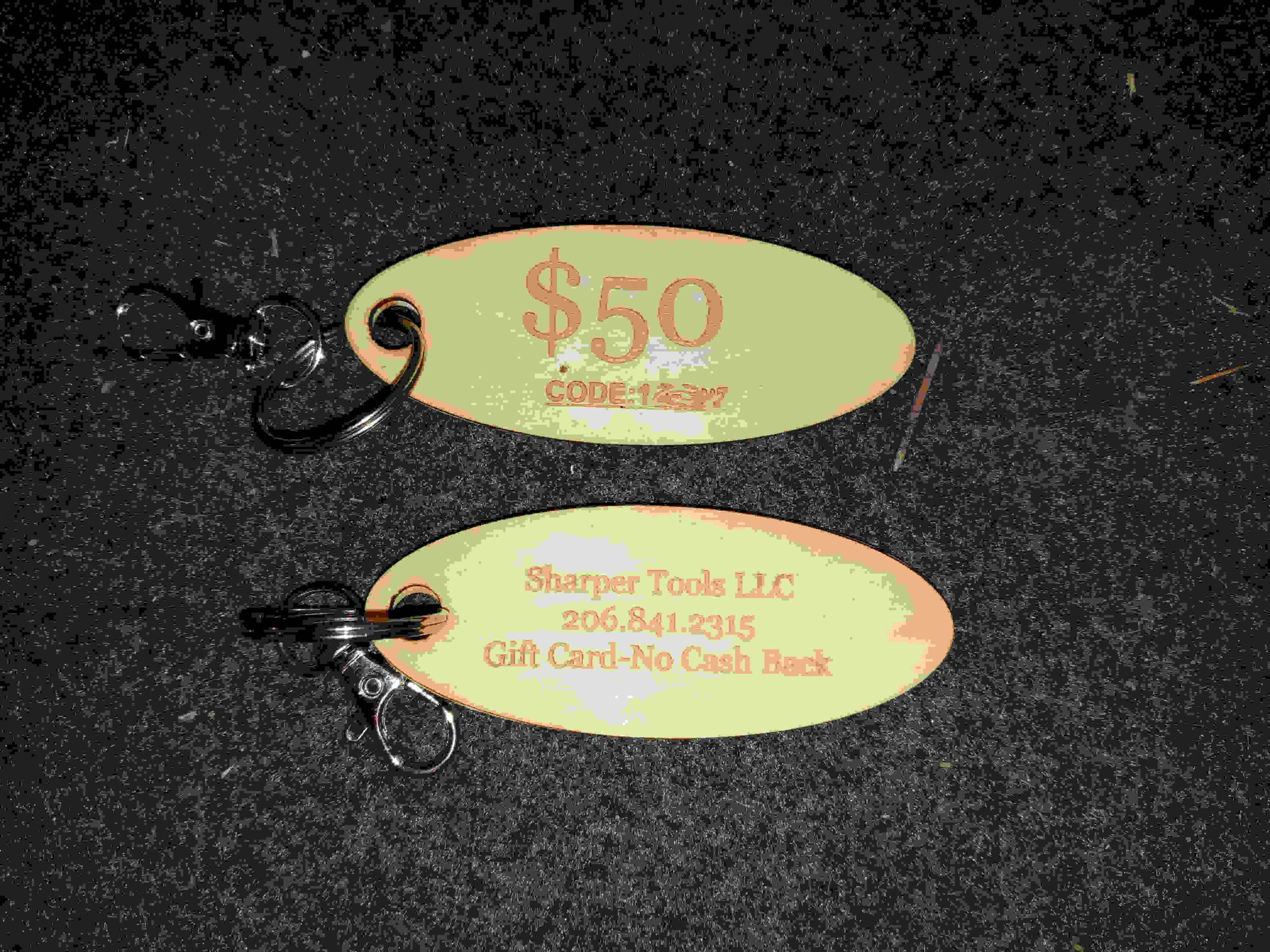 $50 Gift Tag