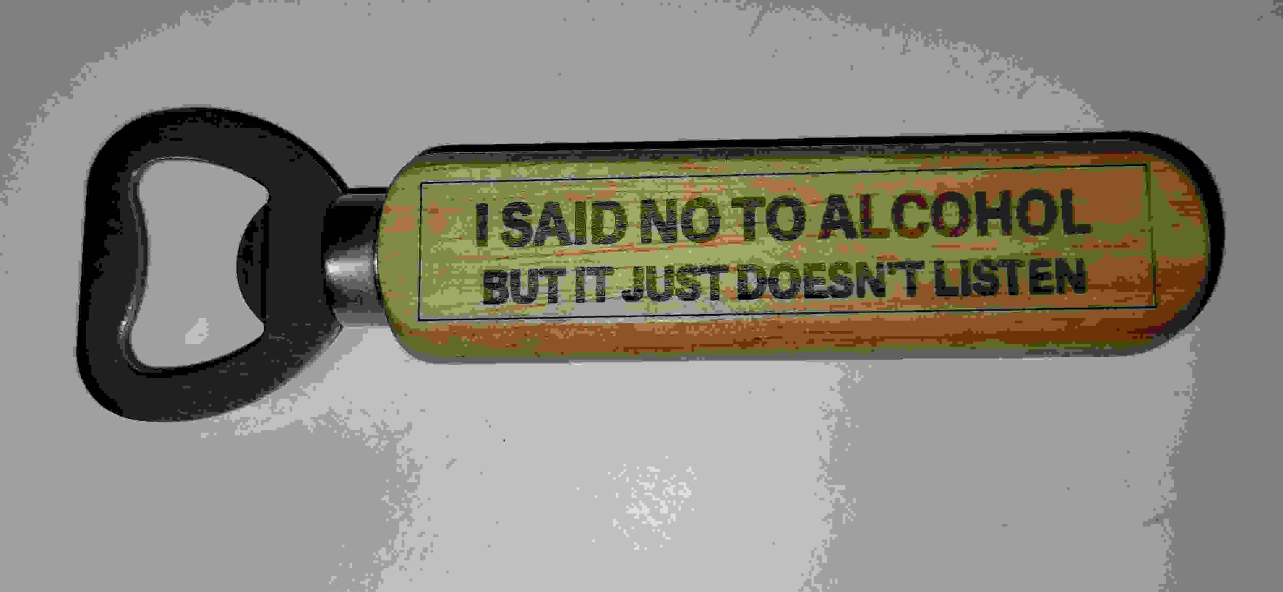 Laser Engraved Bottle Opener with Handle X6 - Image 12