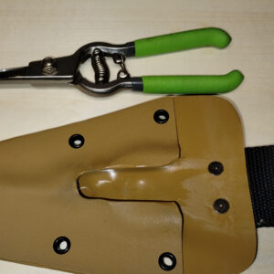 garden scissors with holder