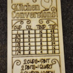 laser engraved fridge magnets