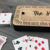 laser cut & engraved cribbage board