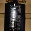laser engraved hip flask 8oz