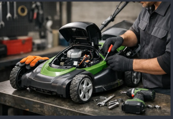 electric mower repair