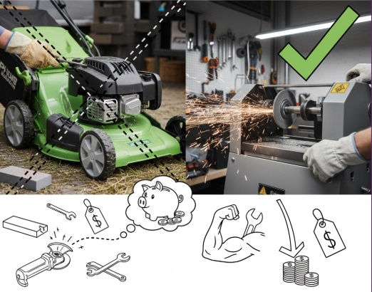 lawn mower blade sharpening in Seattle