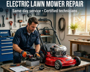 electric mower repair