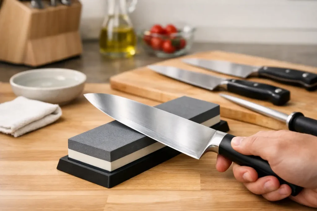 How to Maintain Kitchen Knife Edges
