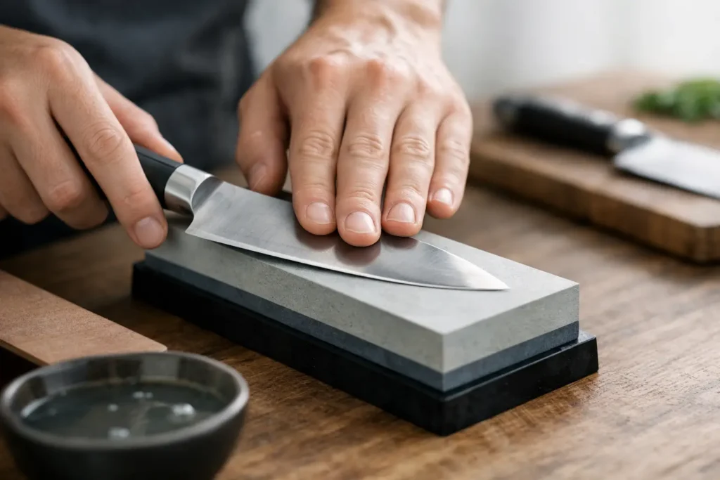 How to Sharpen a Good Knife Properly