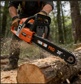 Local Sharpening service for large chain saws
