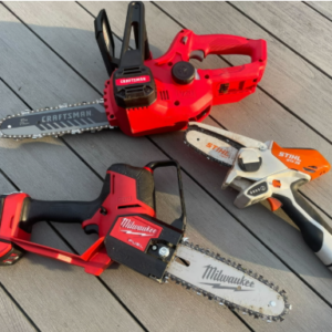 Local sharpening service for small chain saws
