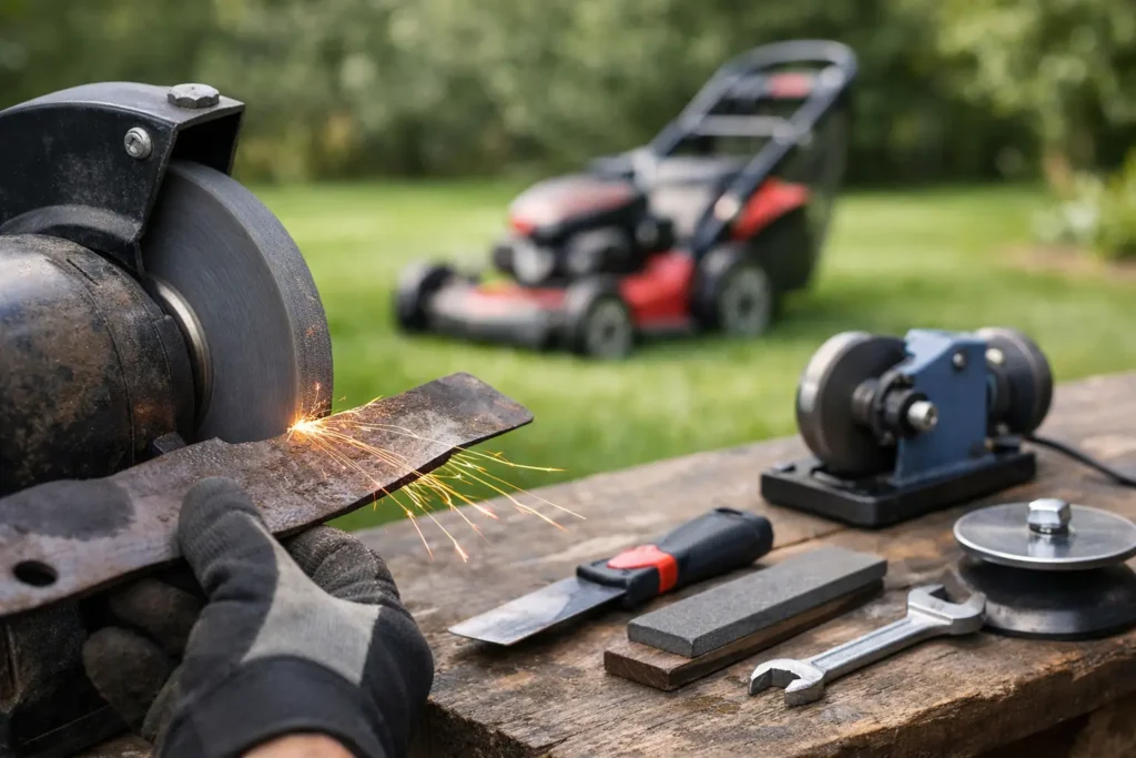 Best Lawn Mower Blade Sharpener for Your Yard