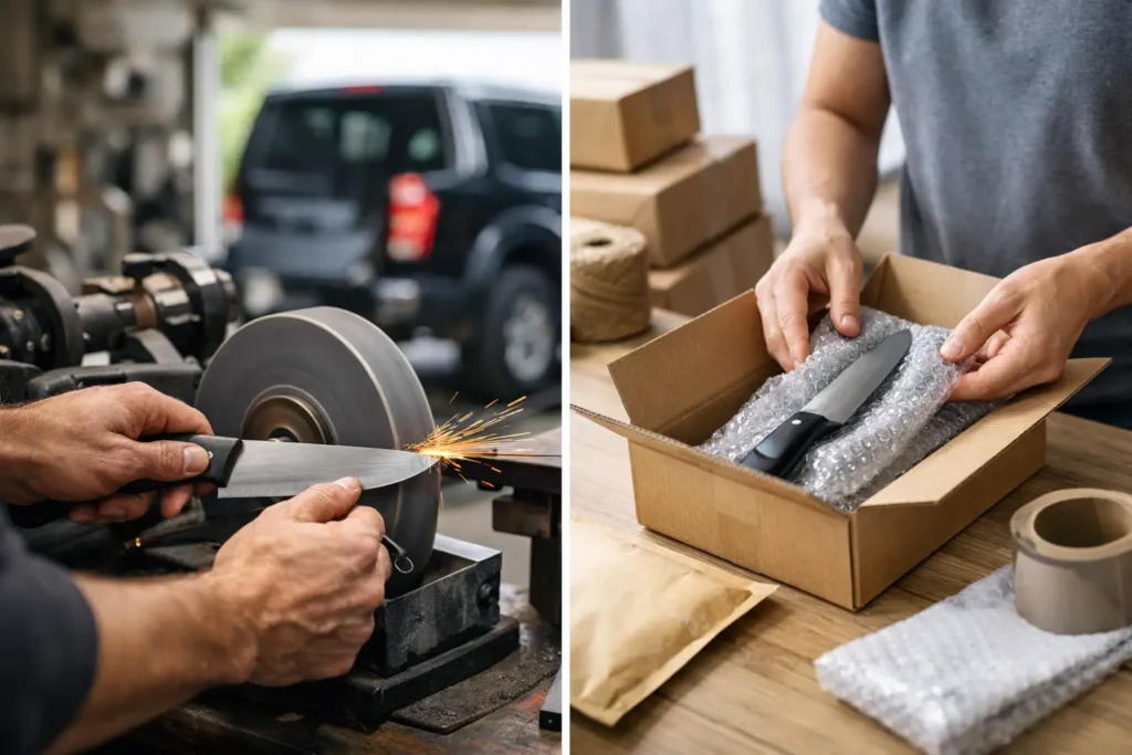 Pickup Sharpening vs Mail In: What Works Best?